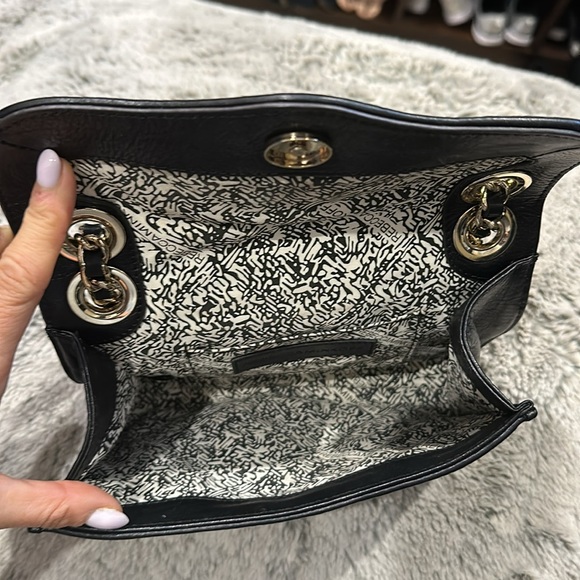 Rebecca Minkoff quilted mini affair bag in black USED, can be worn 3 ways - Picture 4 of 4